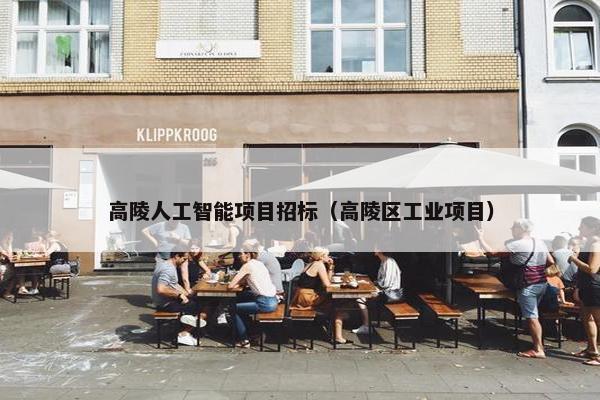 高陵人工智能项目招标（高陵区工业项目）