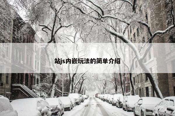 站js内嵌玩法的简单介绍