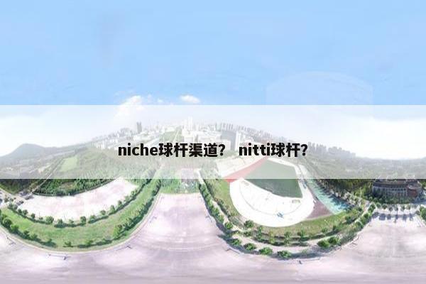 niche球杆渠道？ nitti球杆？