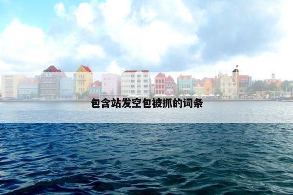 包含站发空包被抓的词条