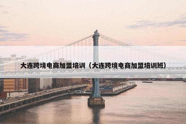大连跨境电商加盟培训（大连跨境电商加盟培训班）