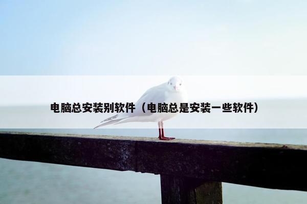 电脑总安装别软件（电脑总是安装一些软件）