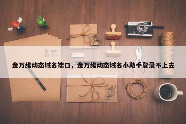 金万维动态域名端口，金万维动态域名小助手登录不上去