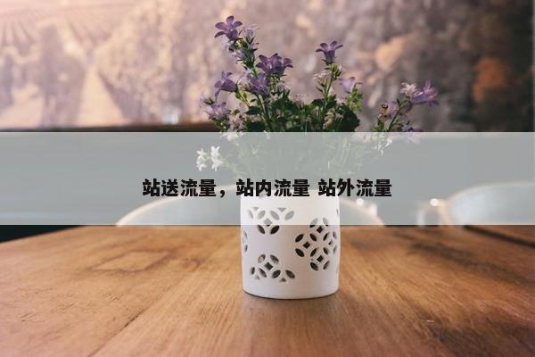 站送流量，站内流量 站外流量