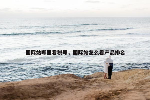 国际站哪里看税号，国际站怎么看产品排名