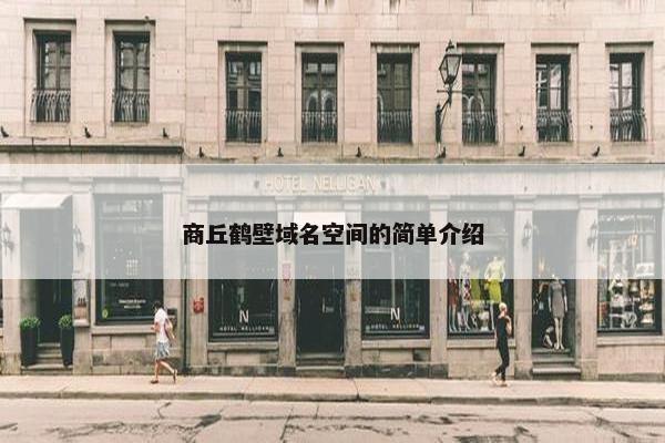 商丘鹤壁域名空间的简单介绍