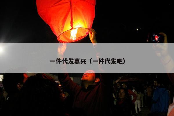 一件代发嘉兴（一件代发吧）