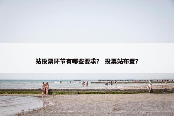 站投票环节有哪些要求？ 投票站布置？