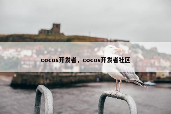 cocos开发者，cocos开发者社区