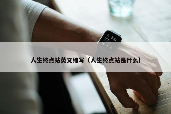 人生终点站英文缩写（人生终点站是什么）
