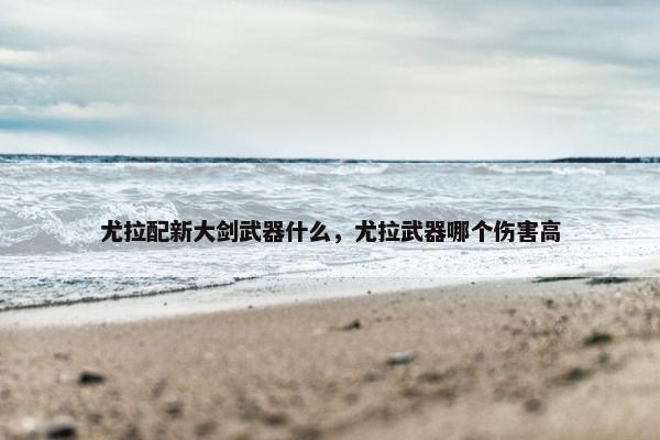 尤拉配新大剑武器什么，尤拉武器哪个伤害高