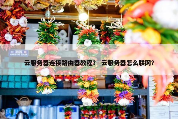 云服务器连接路由器教程？ 云服务器怎么联网？