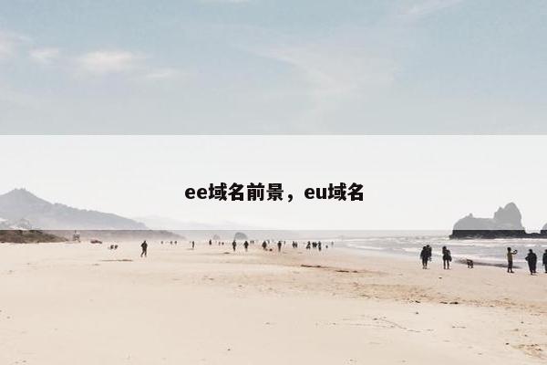 ee域名前景，eu域名