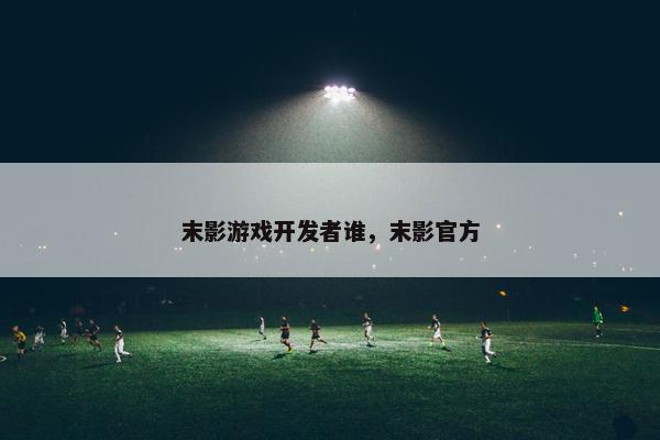 末影游戏开发者谁，末影官方