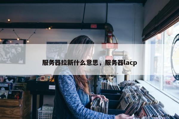 服务器拉新什么意思，服务器lacp