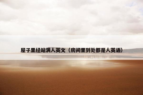 屋子里经站满人英文（房间里到处都是人英语）