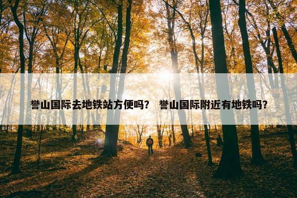 誉山国际去地铁站方便吗？ 誉山国际附近有地铁吗？