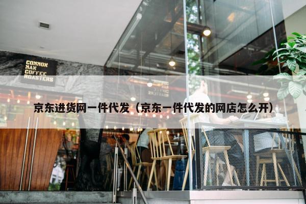 京东进货网一件代发（京东一件代发的网店怎么开）