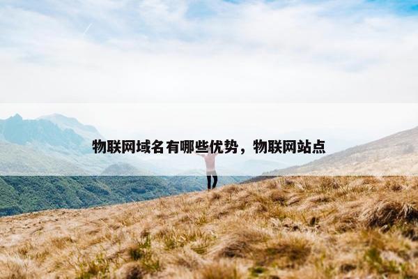 物联网域名有哪些优势，物联网站点
