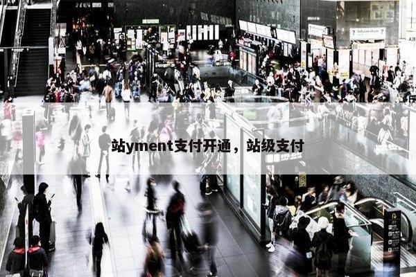 站yment支付开通，站级支付