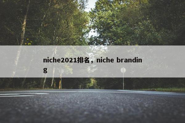 niche2021排名，niche branding
