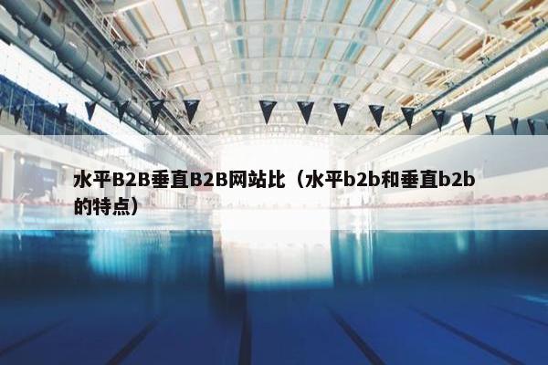 水平B2B垂直B2B网站比（水平b2b和垂直b2b的特点）