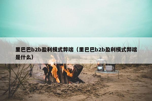 里巴巴b2b盈利模式弊端（里巴巴b2b盈利模式弊端是什么）