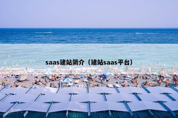 saas建站简介（建站saas平台）