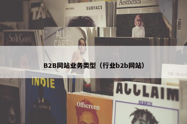B2B网站业务类型（行业b2b网站）