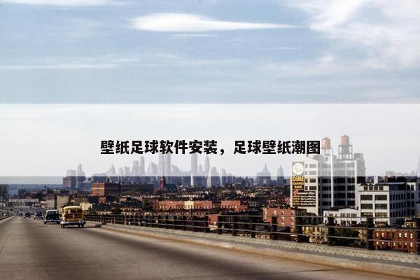 壁纸足球软件安装，足球壁纸潮图