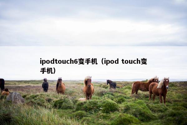 ipodtouch6变手机（ipod touch变手机）