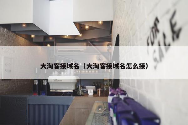 大淘客接域名（大淘客接域名怎么接）