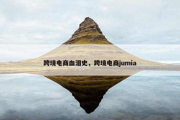 跨境电商血泪史，跨境电商jumia