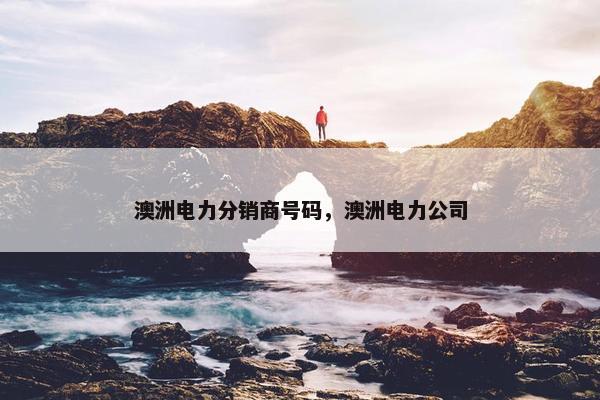 澳洲电力分销商号码，澳洲电力公司