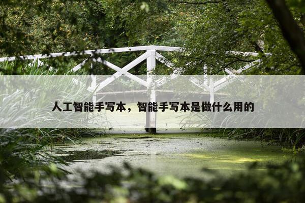 人工智能手写本，智能手写本是做什么用的