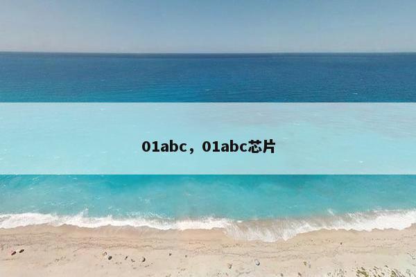 01abc，01abc芯片