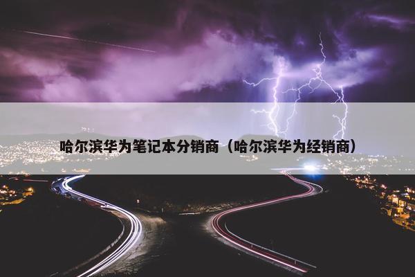哈尔滨华为笔记本分销商（哈尔滨华为经销商）