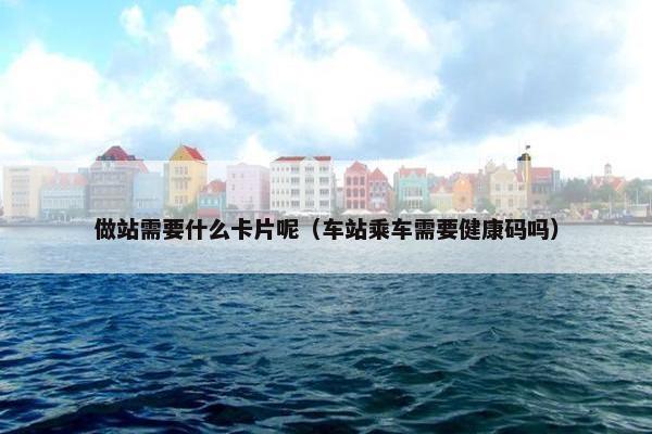 做站需要什么卡片呢（车站乘车需要健康码吗）