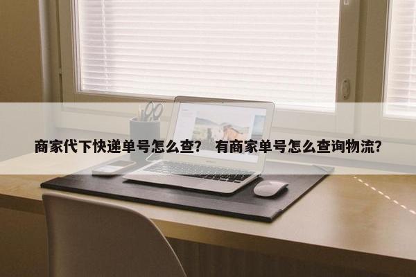商家代下快递单号怎么查？ 有商家单号怎么查询物流？