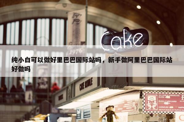 纯小白可以做好里巴巴国际站吗，新手做阿里巴巴国际站好做吗