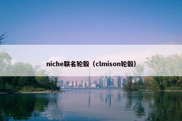 niche联名轮毂（clmison轮毂）