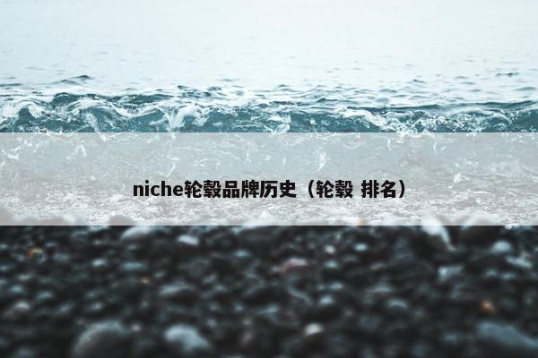 niche轮毂品牌历史（轮毂 排名）