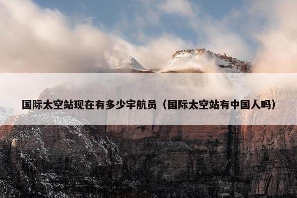 国际太空站现在有多少宇航员（国际太空站有中国人吗）