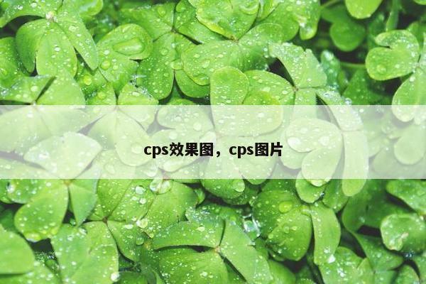 cps效果图，cps图片