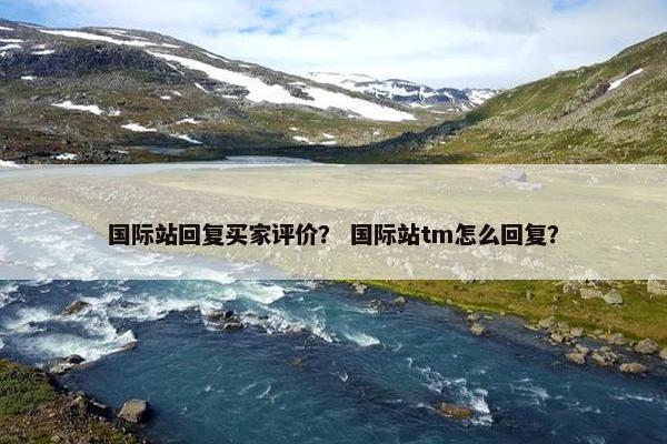 国际站回复买家评价？ 国际站tm怎么回复？