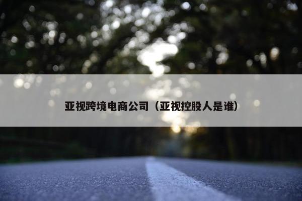 亚视跨境电商公司（亚视控股人是谁）