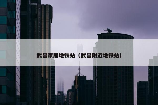武昌家居地铁站（武昌附近地铁站）
