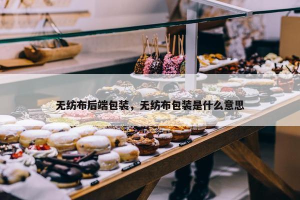 无纺布后端包装，无纺布包装是什么意思