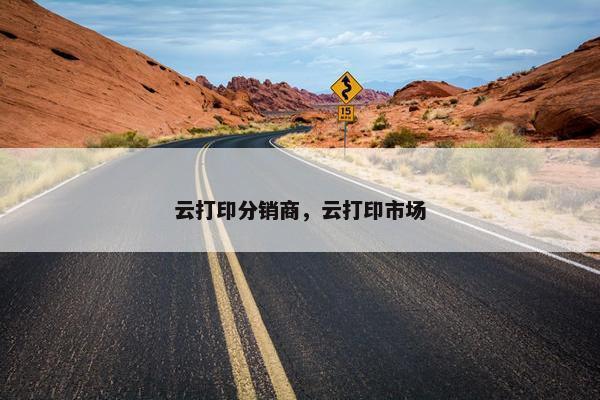 云打印分销商，云打印市场