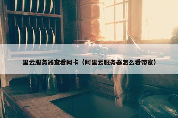 里云服务器查看网卡（阿里云服务器怎么看带宽）